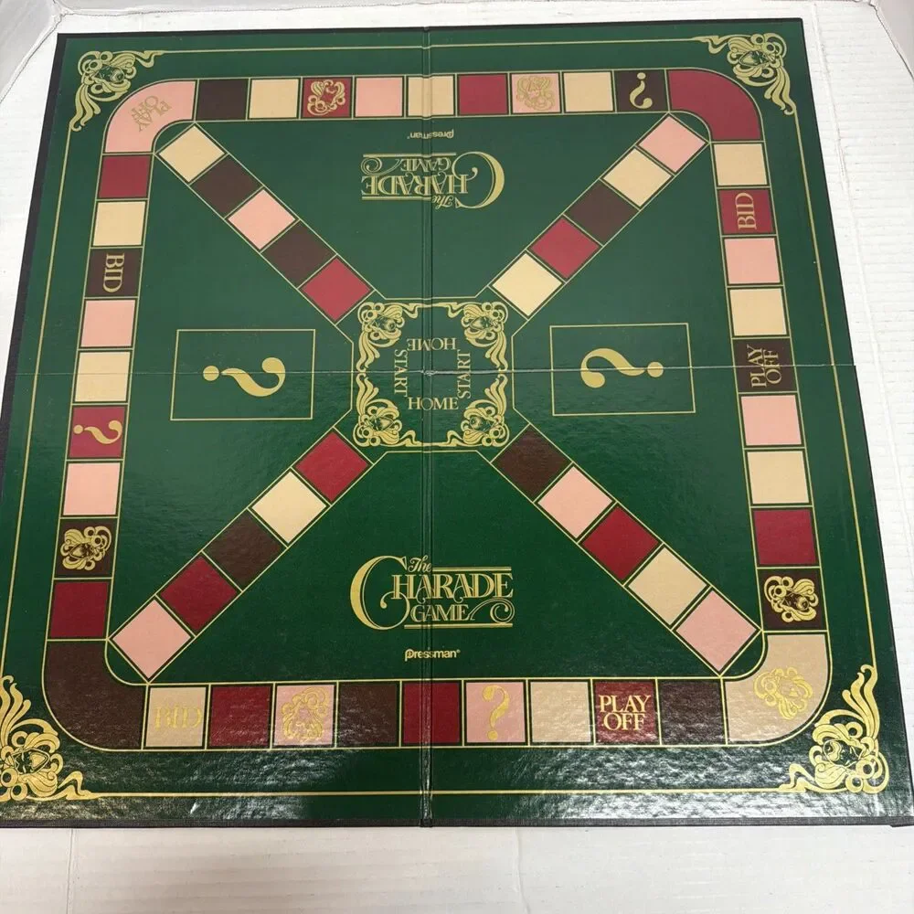 Pressman the CHARADE GAME 1984 vintage complete